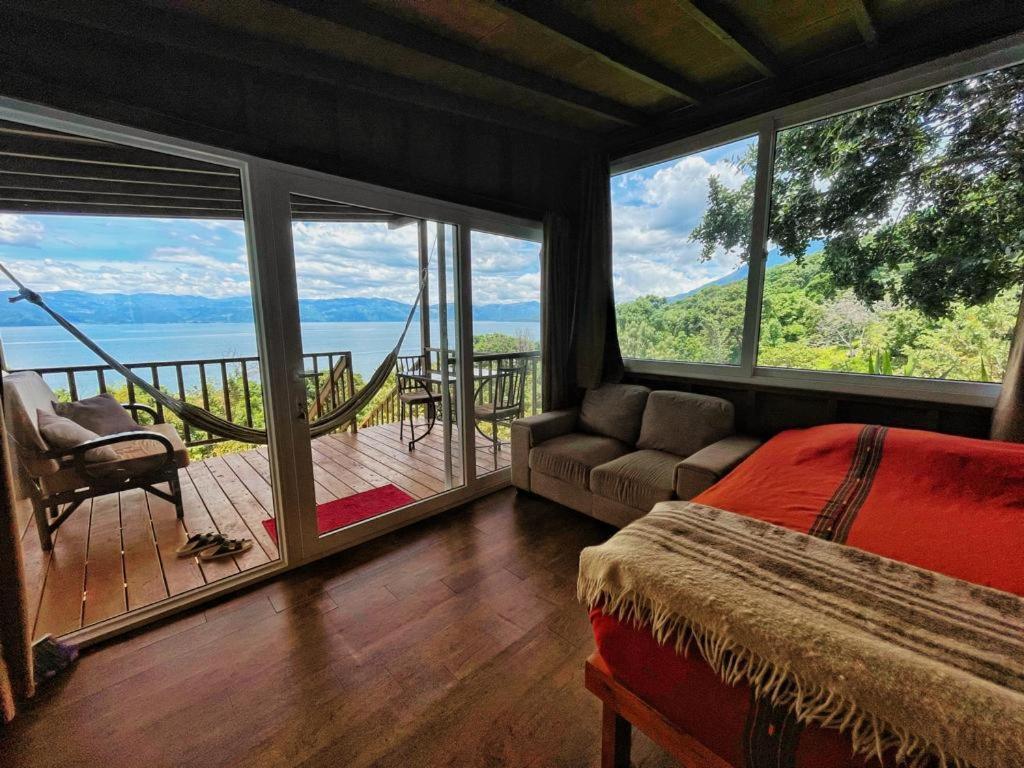 Refugio Del Volcan Casitas San Pedro La Laguna Eksteriør bilde